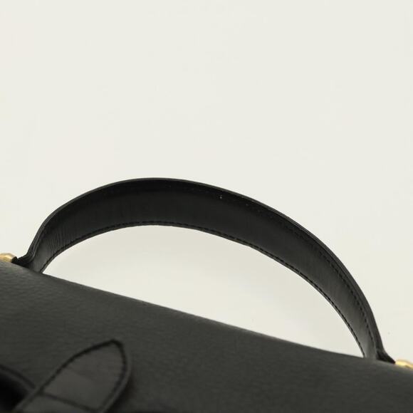 DIOR Hand Bag Leather Black Gold - Picture 8 of 13